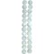 Sea Shell MOP 4mm Round Beads On 16" Strans (105-110 Beads) White